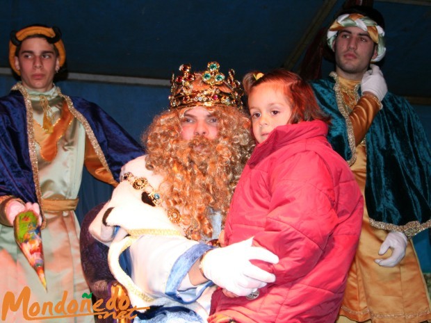 Navidad 2005-06
Los niños de Mondoñedo con los Reyes Magos
