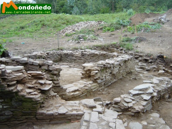 Castro de Zoñán
Detalle de las excavaciones
