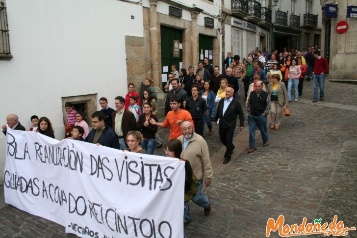 Manifestación
Por las calles de Mondoñedo
