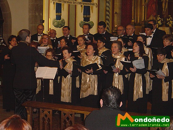 Concurso de Panxoliñas
Actuación del coro tras el consurso.

