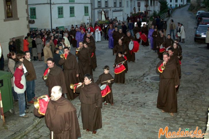 Jueves Santo
Inicio de la procesión del Prendimiento
