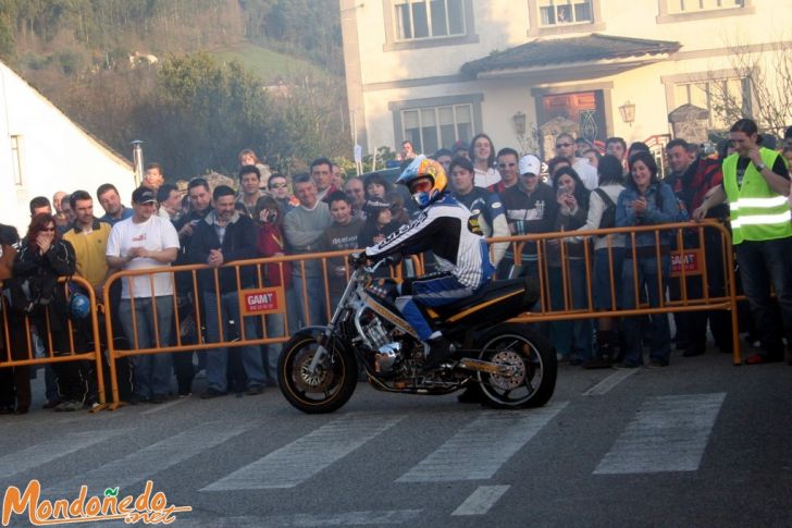 Concentración de Motos
André Colombo con el público
