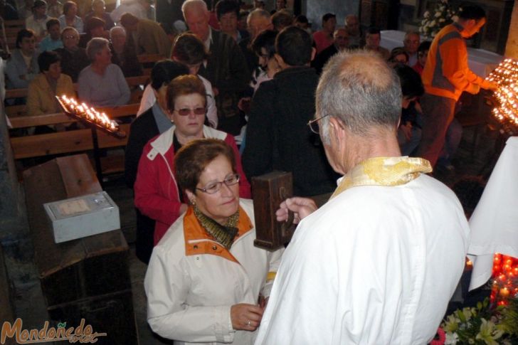 Fiestas en Oirán
Durante la misa
