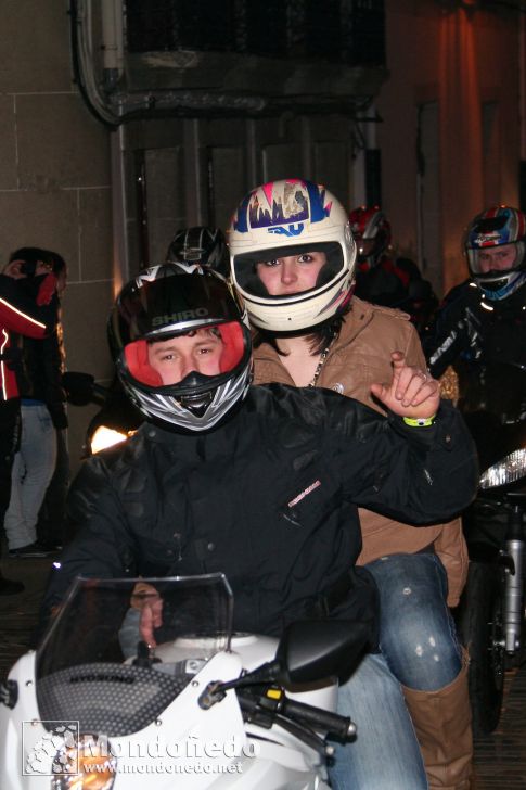 XXI Concentración de motos
Participando en la ruta nocturna
