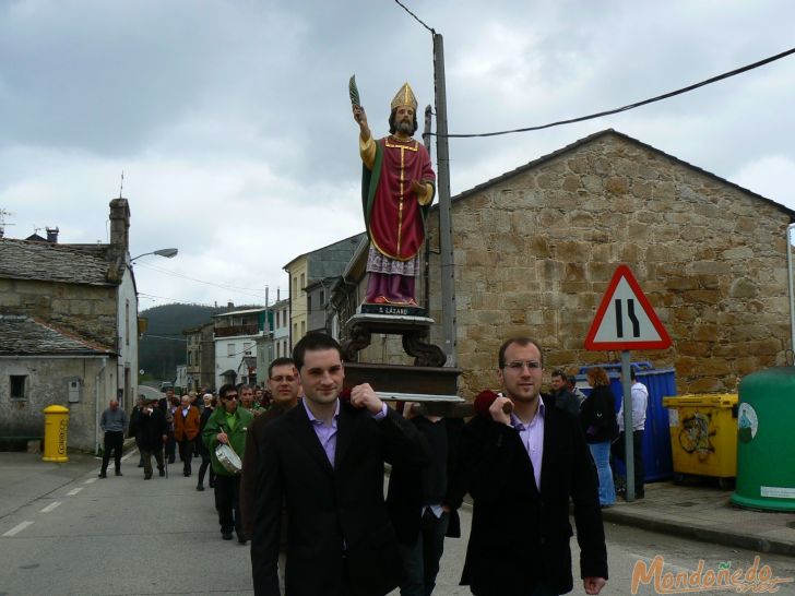 Fiestas de San Lázaro 2009
Durante la procesión
