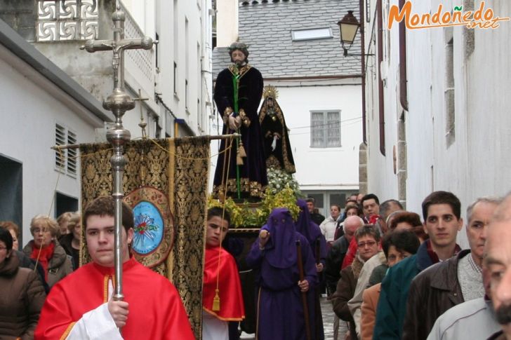 Domingo de Ramos
Pasando por delante del convento

