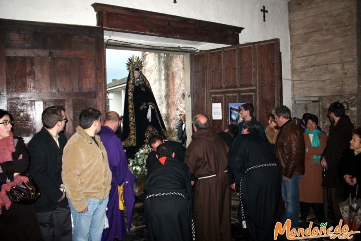Domingo de Ramos
Llegada a la Alcántara
