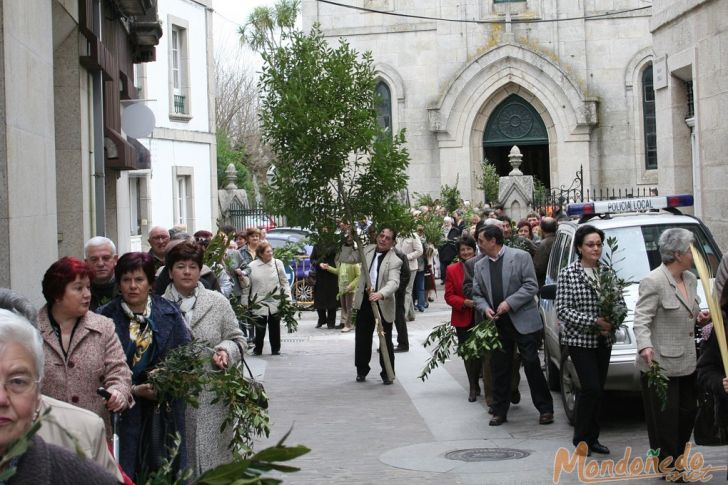 Domingo de Ramos
Inicio de la procesión
