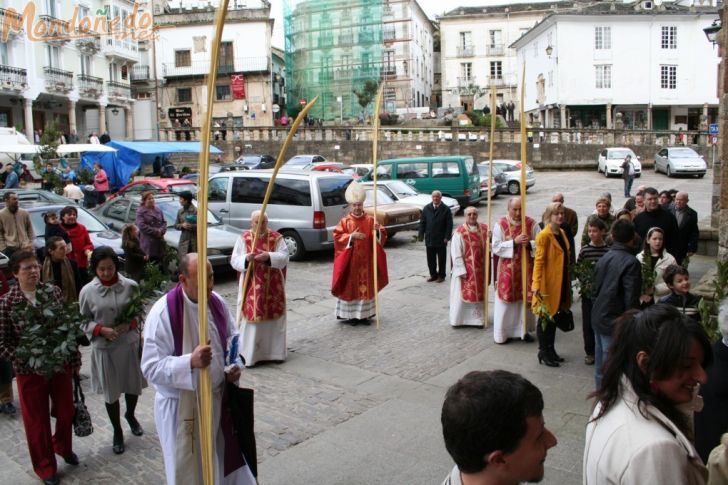 Domingo de Ramos
Fin de la procesión
