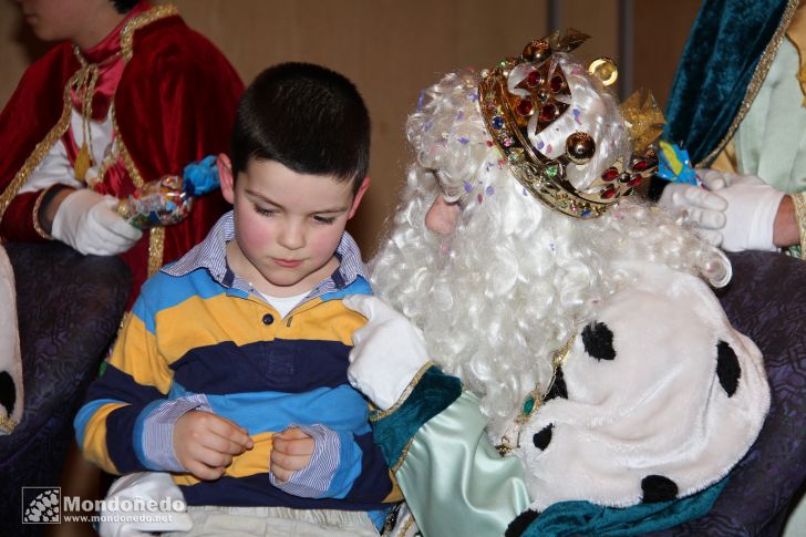 Cabalgata de Reyes
Hablando con los niños de Mondoñedo
