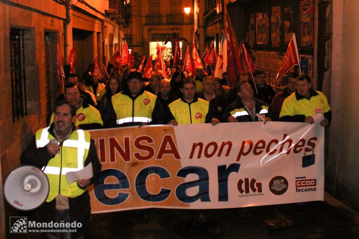 Manifestación
Por el empleo en ECAR
