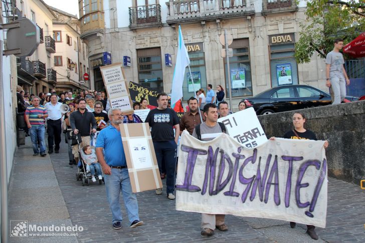 Concentración 15-0
Manifestación en Mondoñedo
