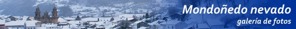 Fotos de Mondo&ntilde;edo cubierto de nieve