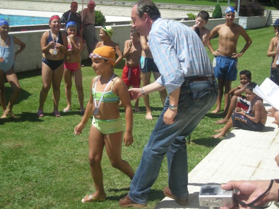 Entrega de medallas