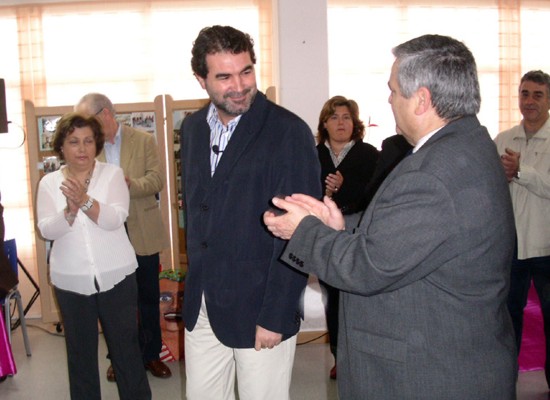 Visita de Anxo Quintana Visita de Anxo Quintana