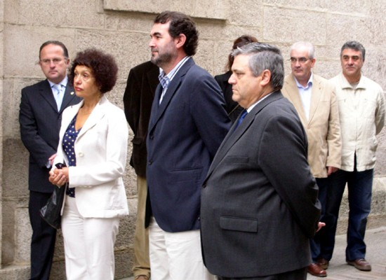 Visita de Anxo Quintana Visita de Anxo Quintana