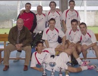 Un equipo participante
