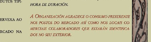 Letras en rojo Letras en rojo