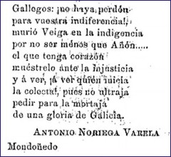 Texto de Noriega Varela en La Voz de Mondo&ntilde;edo