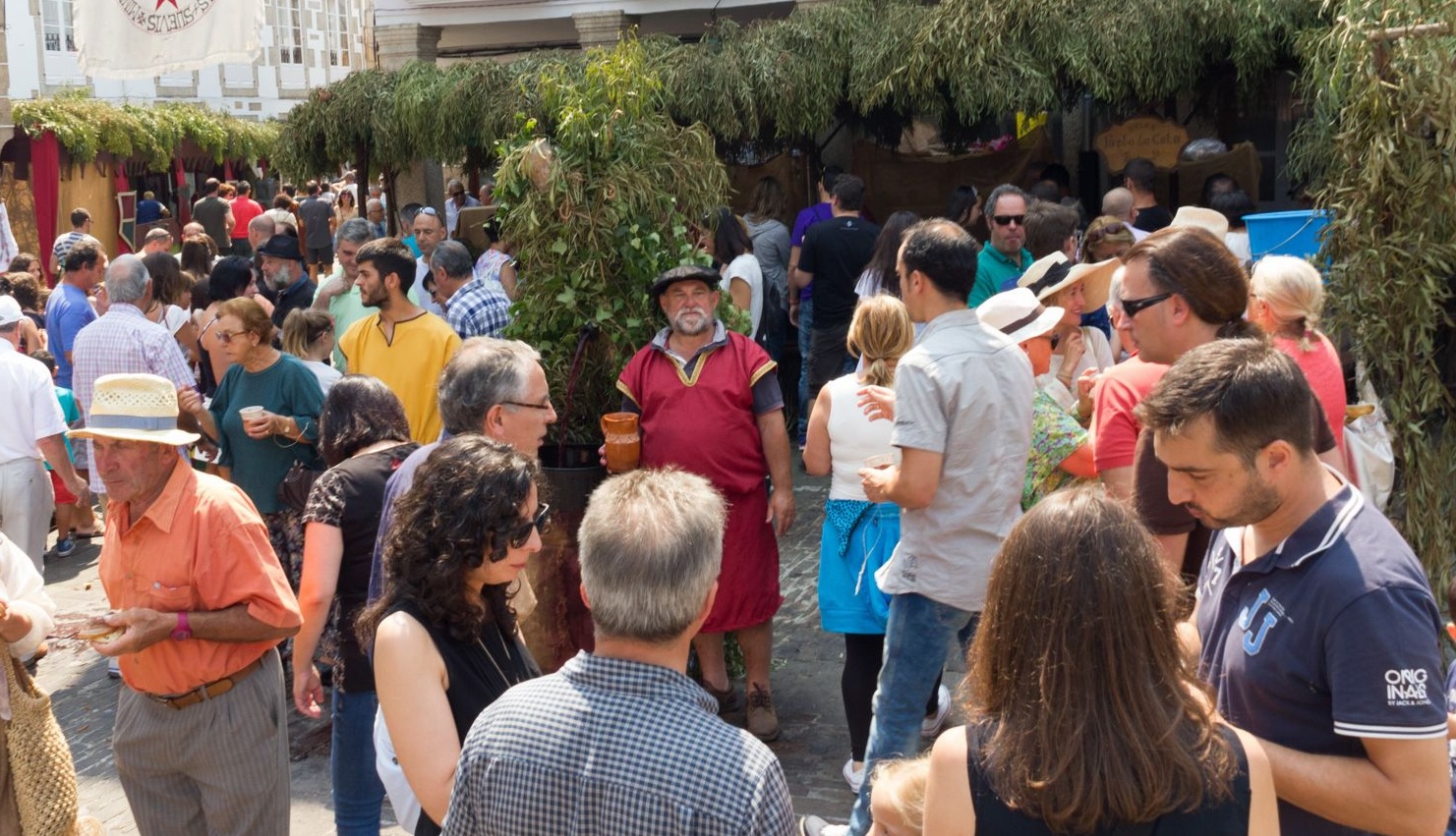 Un instante del Mercado Medieval