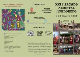 D&iacute;ptico Mercado Medieval