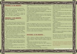 D&iacute;ptico Mercado Medieval