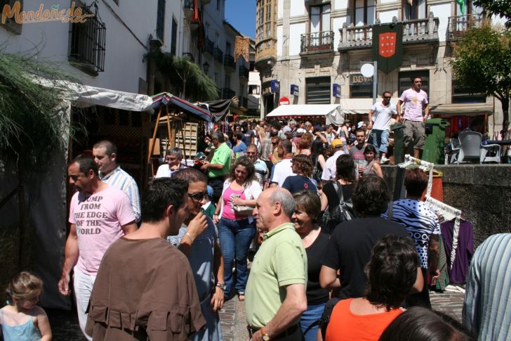 Mercado Medieval 2008
Mondoñedo durante el mercado
