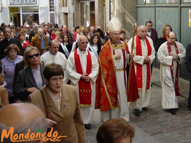 As San Lucas 2005
El Obispo en la procesión de San Lucas
