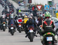 Concentración de motos