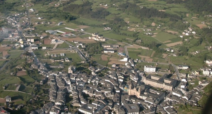 Vista del pueblo de Mondoñedo